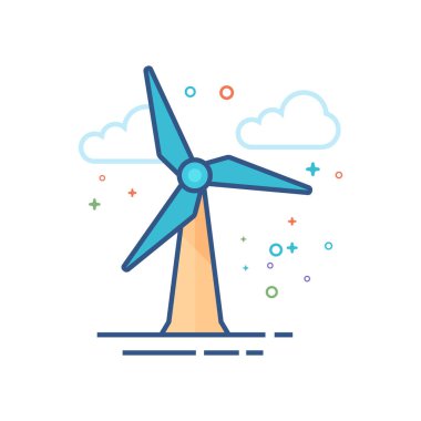 rüzgar türbini simgesi