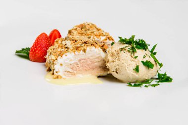 Kabak Çekirdeği parça içinde kaplı et tabakta.