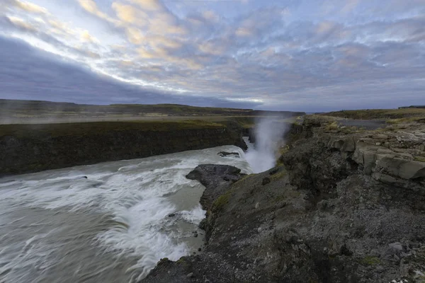 Dettifoss cachoeira Islândia — Fotografia de Stock