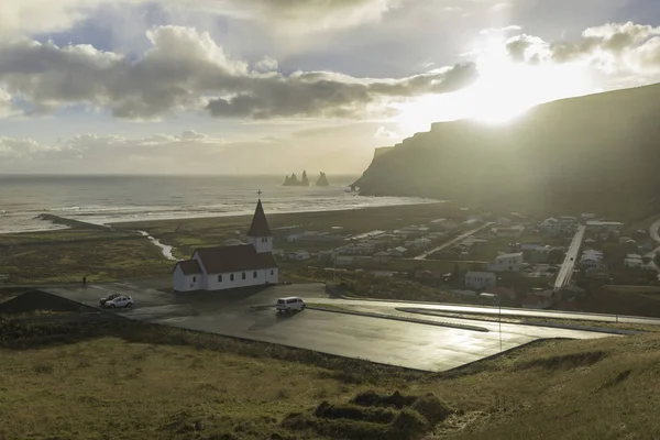 Lutheran church in Vik. Iceland.