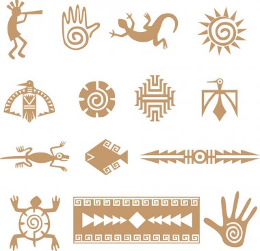 Yerli kabile simgeler