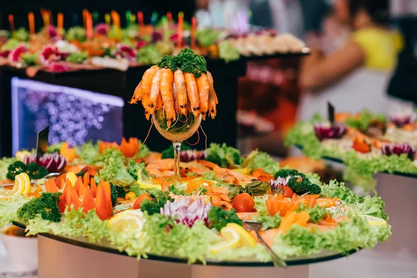 Gıda düğün büfe catering — Stok fotoğraf