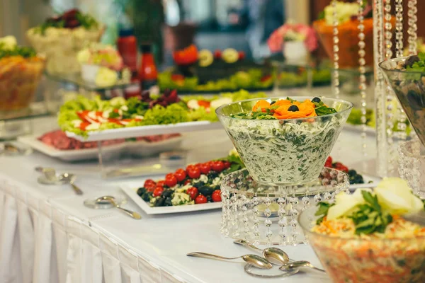 Gıda düğün büfe catering — Stok fotoğraf