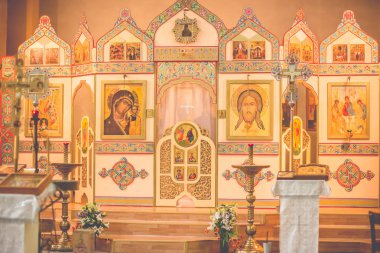 Kilise Ortodoks düğün töreni