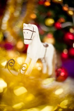 Noel ağacı at dekor