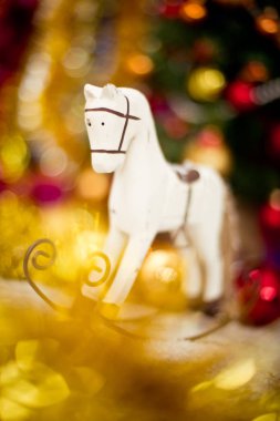 Noel ağacı at dekor