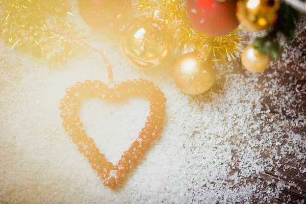 Árbol de navidad decoración de caballos — Foto de Stock