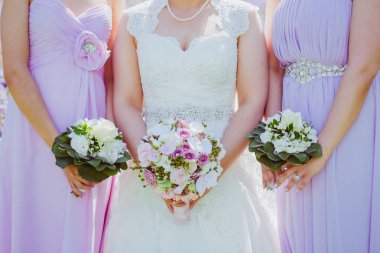 Düğün dekor çiçek gelin