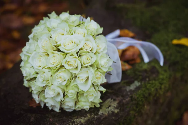 Decoração do casamento flores noiva — Fotografia de Stock