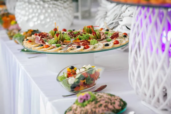 Düğün yemekleri büfe catering — Stok fotoğraf