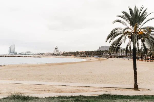 Barcelona España playa paisaje — Foto de Stock