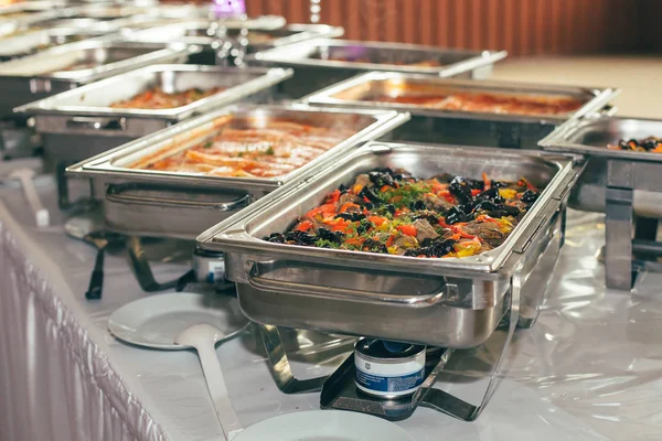 Catering wedding event plate — Stock Photo, Image