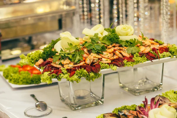 Düğün Gelin tablo catering — Stok fotoğraf