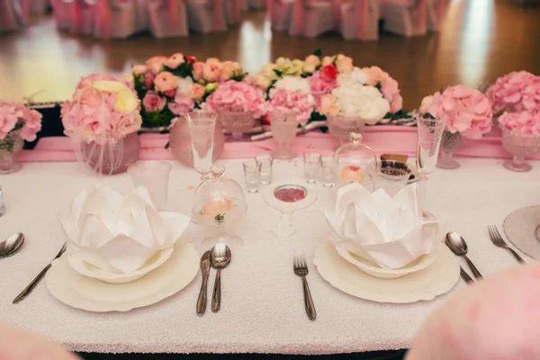 Decoración anillos de flores de boda —  Fotos de Stock