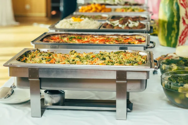 Catering Essen Hochzeit Veranstaltung — Stockfoto