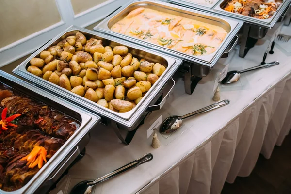 Catering comida boda evento —  Fotos de Stock