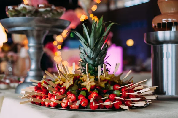 Catering Essen Hochzeit Veranstaltung — Stockfoto