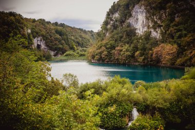 şelale doğa Hırvatistan plitvize