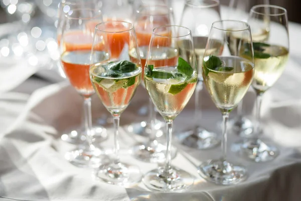 Napoje dla imprez i Catering — Zdjęcie stockowe