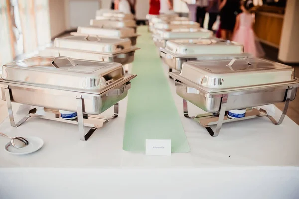 Catering och mat för bröllop — Stockfoto