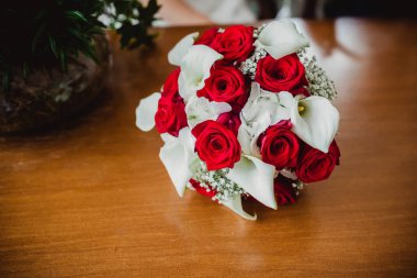 Güzel düğün buketi 