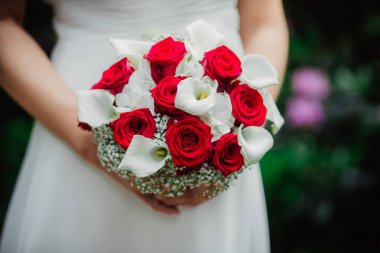 Güzel düğün buketi 