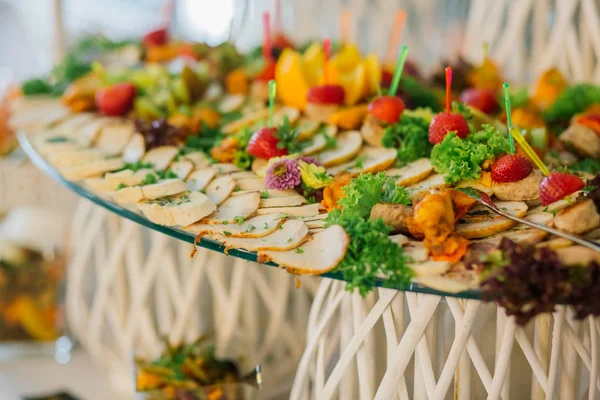 Yemek ve düğün için gıda — Stok fotoğraf