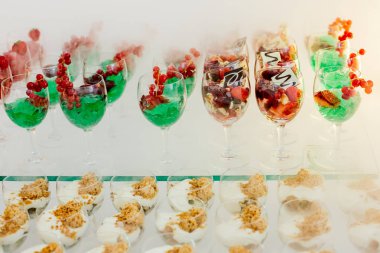 Catering ve düğünler için tatlılar 