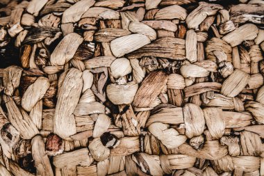 örülmüş saman deseni dokusu