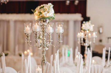 Dekorasyon düğün çiçek gelin