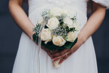 güzel düğün gelin buketi