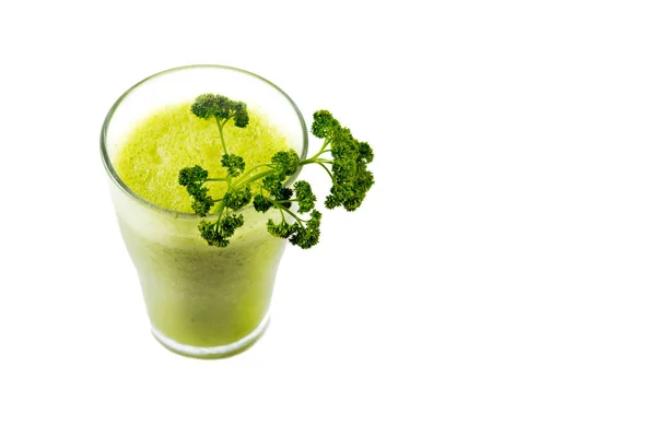 Zelené smoothie pro dietu — Stock fotografie