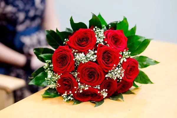 Beau bouquet de mariée mariage — Photo