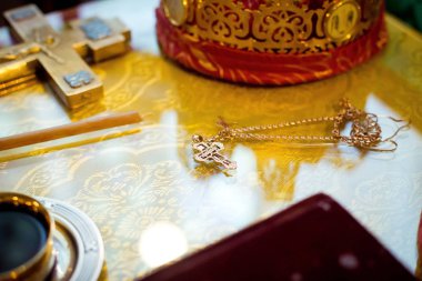 Kilise Ortodoks düğün töreni