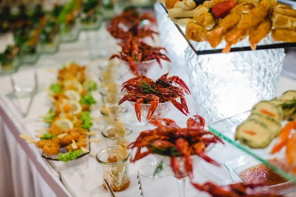 Gıda düğün büfe catering — Stok fotoğraf