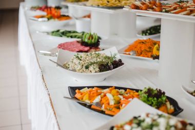 Düğün için gıda catering