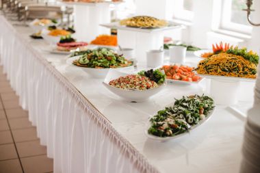 Düğün için gıda catering