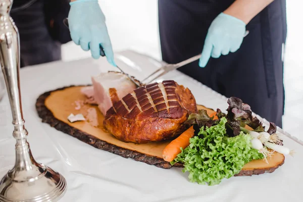 Comida de catering para boda — Foto de Stock