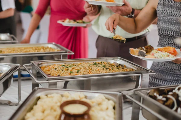 Düğün için gıda catering — Stok fotoğraf