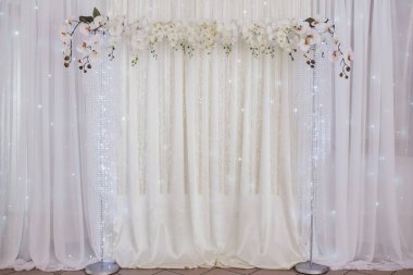 Düğün dekorasyon çiçek duvar