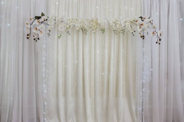 Düğün dekorasyon çiçek duvar