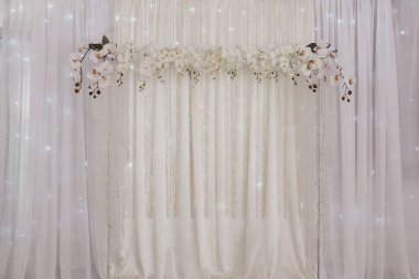 Düğün dekorasyon çiçek duvar