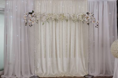 Düğün dekorasyon çiçek duvar