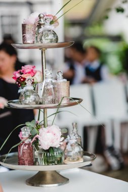 gelin düğün çiçekleri dekor