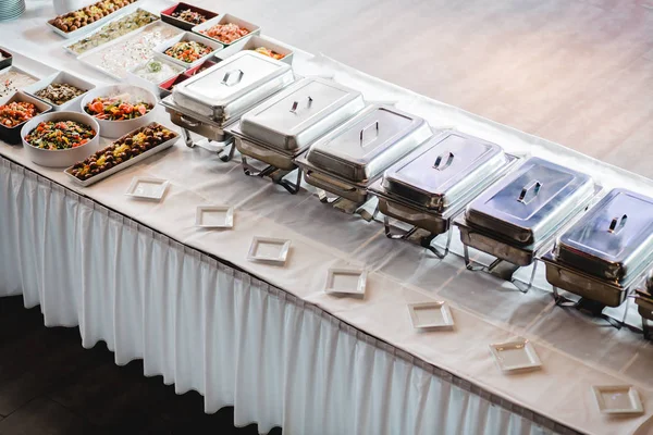 Catering, svatební bufetu události — Stock fotografie