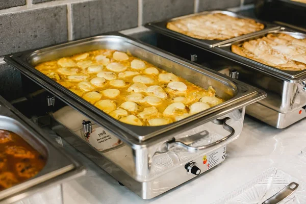 Buffet de catering para casamento — Fotografia de Stock