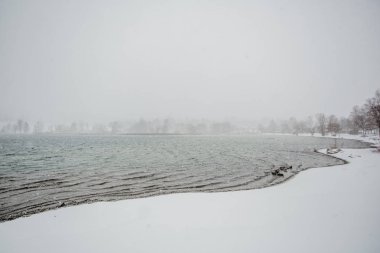 Kış tegernsee bayern alps