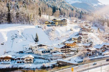 Kış koenigssee bayern alps