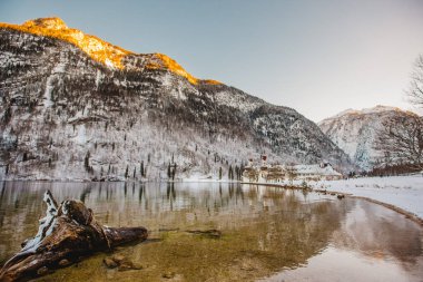 Kış koenigssee bayern alps