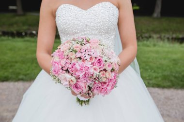 Düğün Çiçek gelin buketi